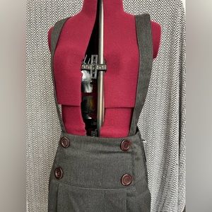 Ligali grey jumper overall skirt - Large